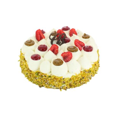 Tarte pistache framboise