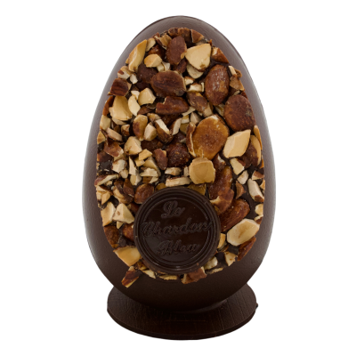 Oeuf gourmand praliné noir