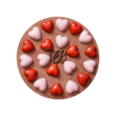 Nos petits cœurs caramels GM