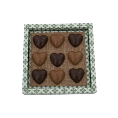 Nos petits cœurs caramels