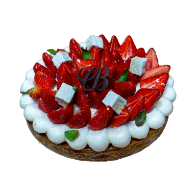 Tarte fraise mojito