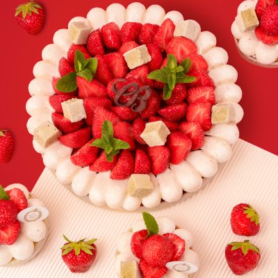 Tarte fraise mojito