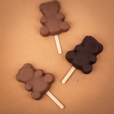 Nounours guimauve noir