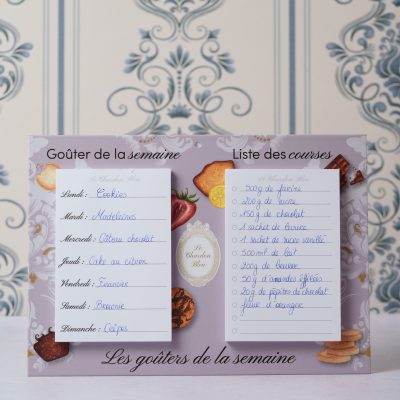 Bloc goûter de la semaine